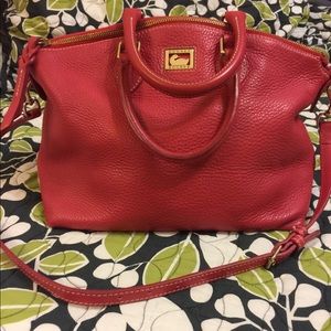 Pink Dooney and Burke satchel
